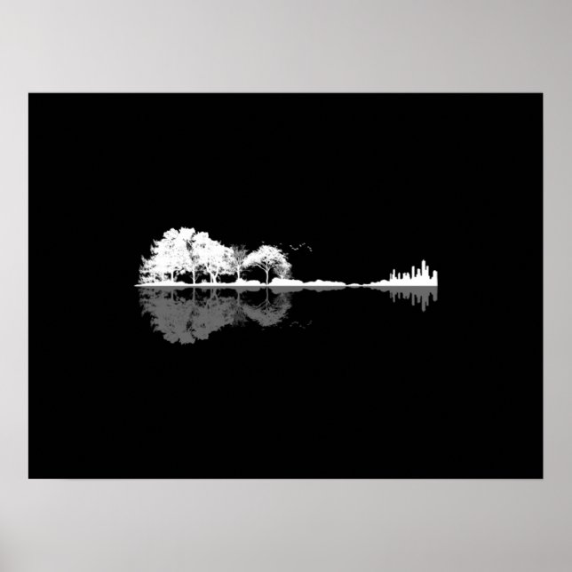 Nature Guitar Poster (Front)