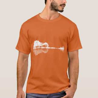 Nature Guitar retro funny T-Shirt