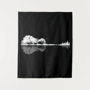 Nature Guitar Tapestry