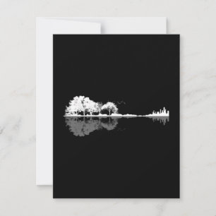 Nature Guitar Thank You Card