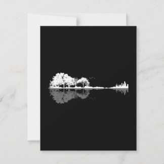 Nature Guitar Thank You Card