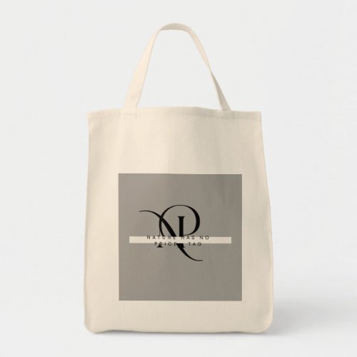 Nature has no price tag tote bag