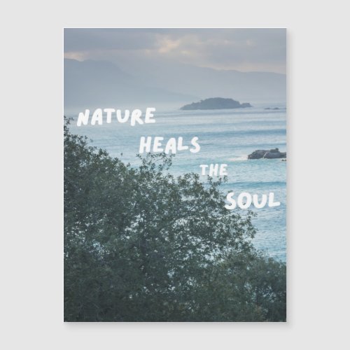 Nature Heals the Soul Quotes Typography View