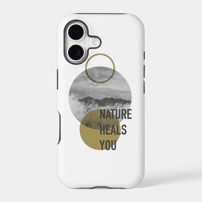 Nature Heals You Iphone Case (Back)