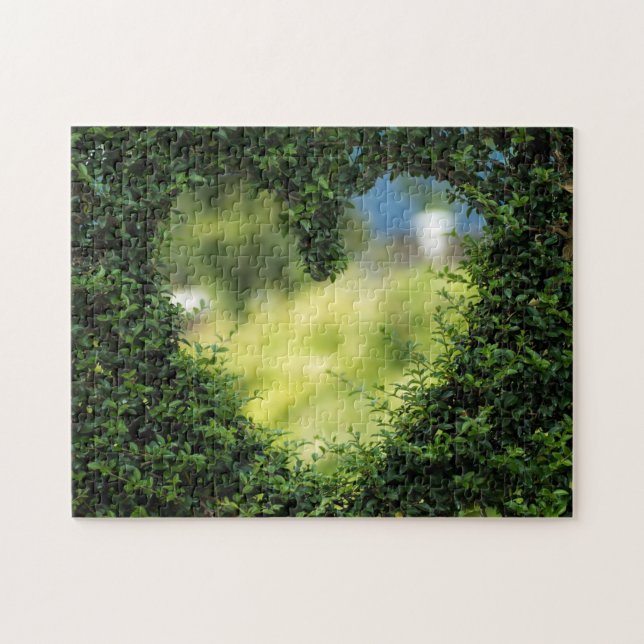 Nature Heart Puzzle - Greenery (Horizontal)