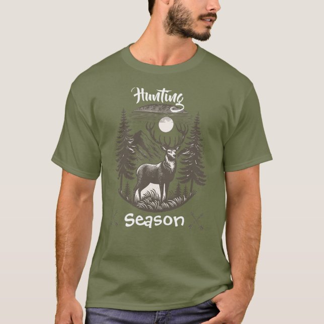  Nature Hunting Season  T-Shirt (Front)