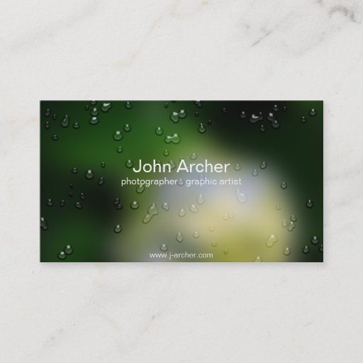 Customizable Nature II Business Card