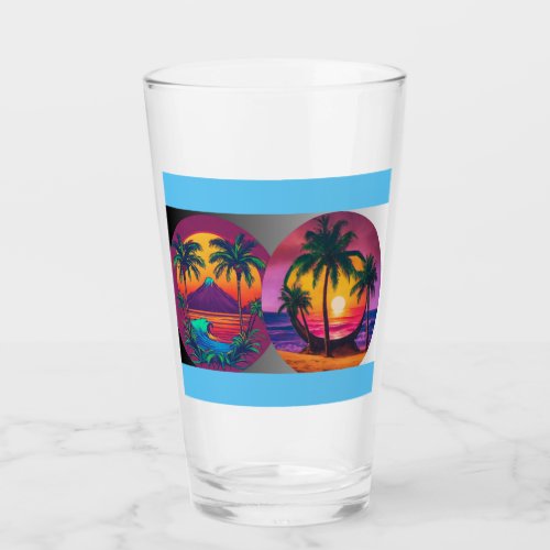 Nature Image Glass Picture Glass Cup