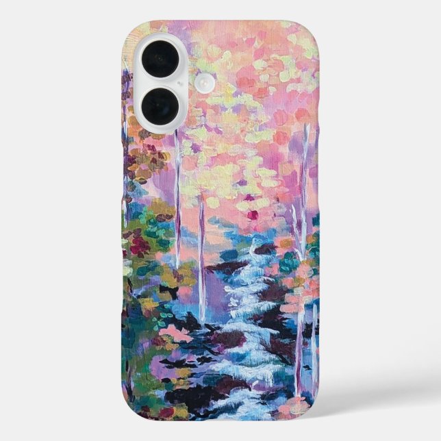 Nature Impressionism Painting Case-Mate iPhone Case (Back)