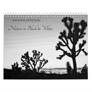 Nature in Black and White Calendar