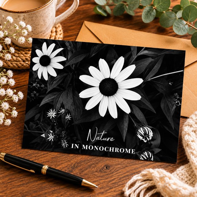 Nature in Monochrome Postcard (Creator Uploaded)