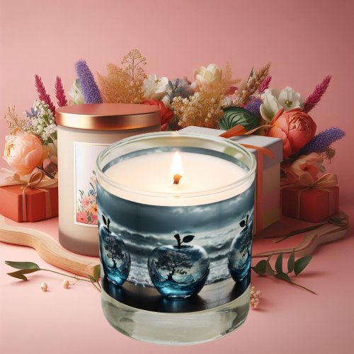 Nature inside Apple Scented Candle
