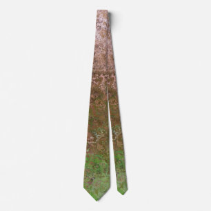Nature Inspired Abstract Alcohol Ink Neck Tie