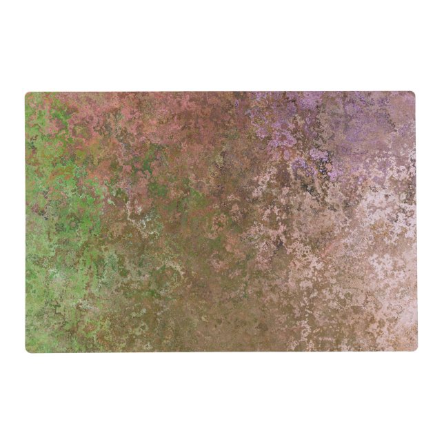 Nature Inspired Abstract Alcohol Ink  Placemat (Front)