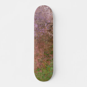 Nature Inspired Abstract Alcohol Ink Skateboard