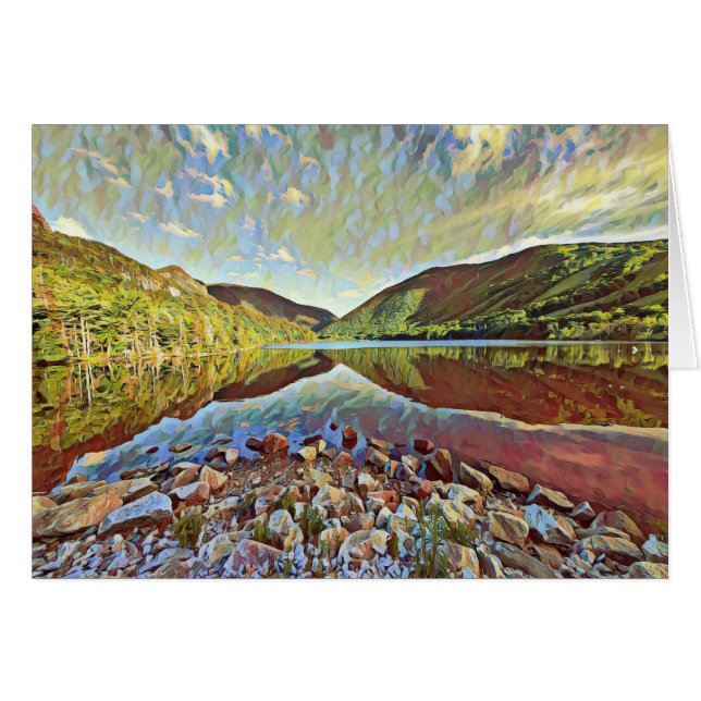 Nature Inspired Blank Greeting Card  (Front Horizontal)