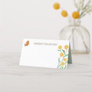 Nature Inspired Blank Table Tent Place Card