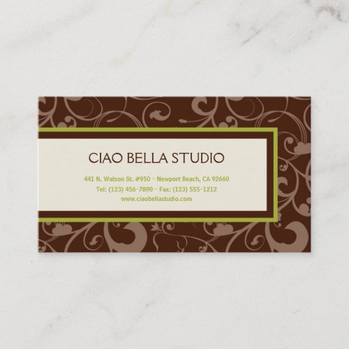 Nature-Inspired Elegance Business Card Template