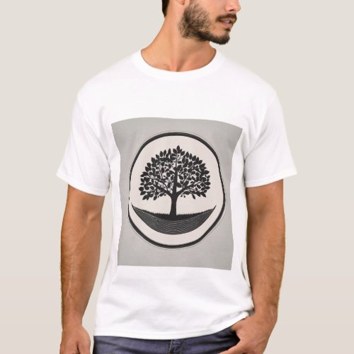 Nature_Inspired Elegance Tree_Printed T_Shirts f