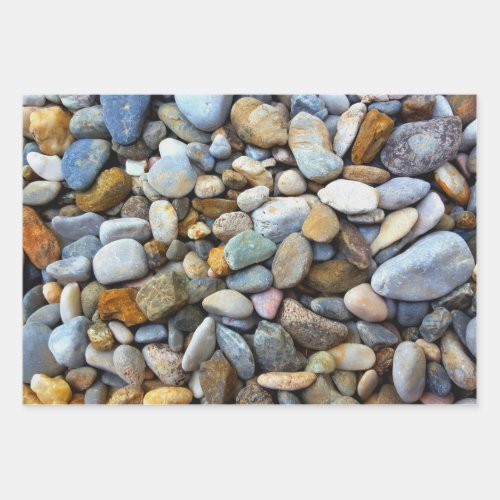 Nature_Inspired Holiday Gifts Stunning Stone Wrapping Paper Sheets