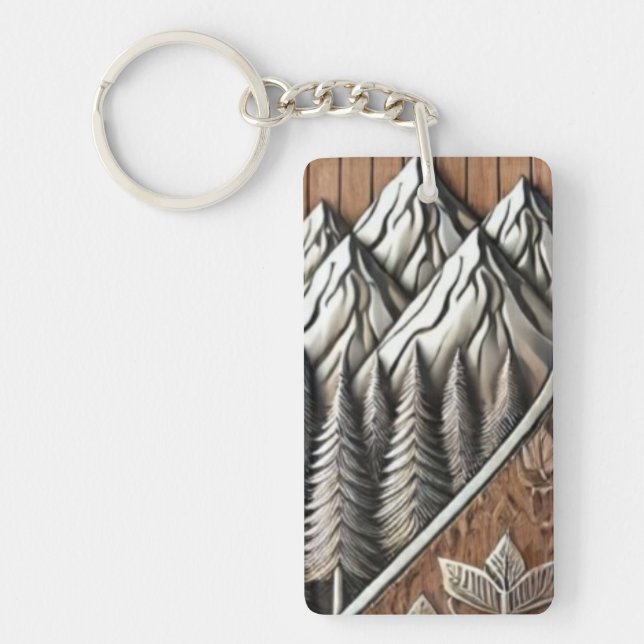 Nature Inspired Keychain  (Front)