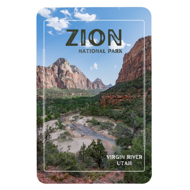 Nature-Inspired Souvenirs Magnet (Vertical)