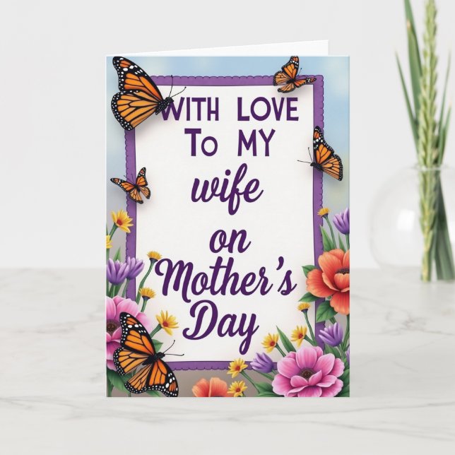 Nature Inspired Thanks Card (Front)