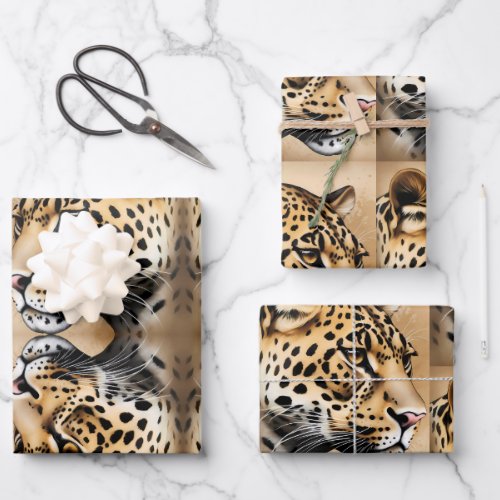 Nature_inspired wedding theme wrapping paper sheets