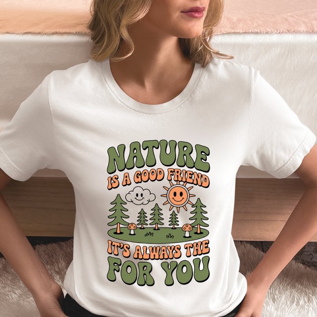 Nature Is a Good Friend  Tri-Blend Shirt (Creator Uploaded)