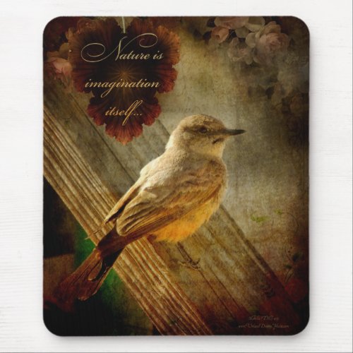Nature is Imagination Mouse Pad