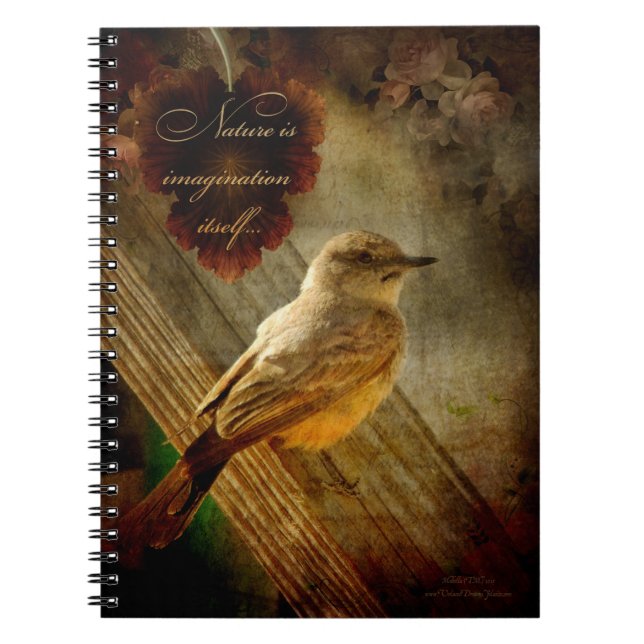 Nature is Imagination Notebook (Front)