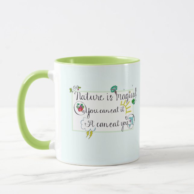"Nature is Magical" Mug (Left)