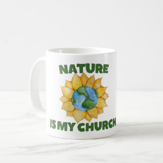 Nature is my Church Coffee Mug