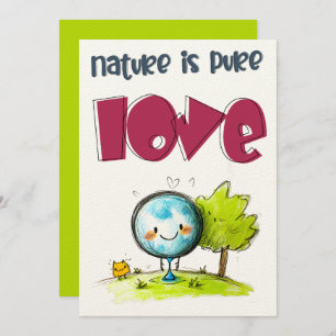 Nature is Pure Love: Protect Earth’s Forests Invitation