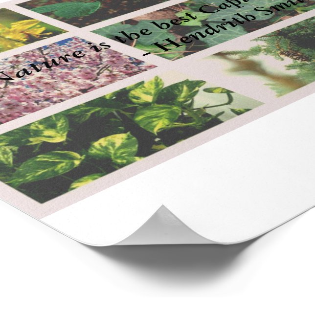 "Nature is the Best Capitialist I Know." Poster (Corner)