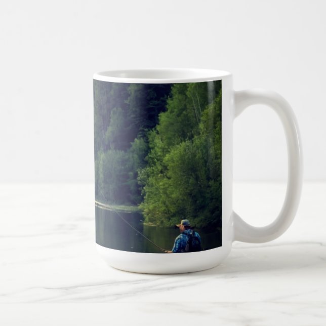Nature Lake Mug – Tranquil Waters and Scenic Beaut (Right)