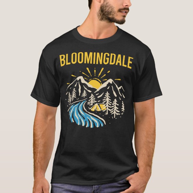 Nature Landscape Bloomingdale T-Shirt (Front)