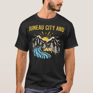 Nature Landscape Juneau city and T-Shirt