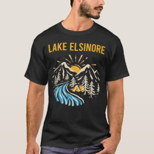 Nature Landscape Lake Elsinore T-Shirt