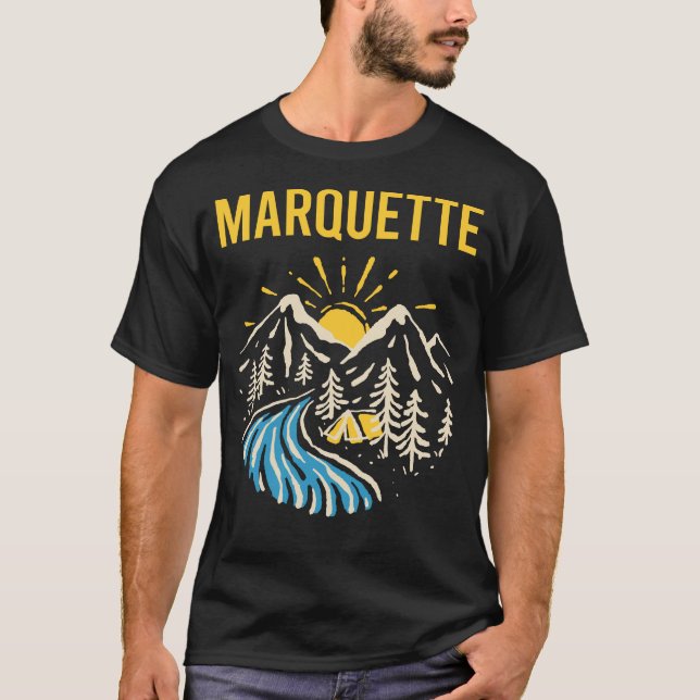 Nature Landscape Marquette T-Shirt (Front)