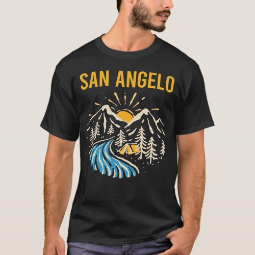 Nature Landscape San Angelo T_Shirt