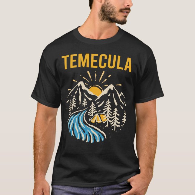 Nature Landscape Temecula T-Shirt (Front)