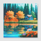 Nature Landscape with Lake, Cottage-38566 (Front)