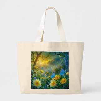 nature large tote bag