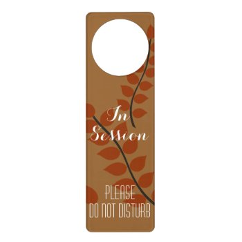Nature Leaves And Branch Door Hanger by businesstops at Zazzle