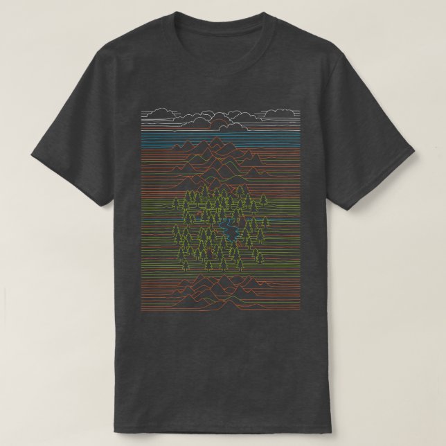 Nature Lines by Tobe Fonseca T-Shirt (Design Front)
