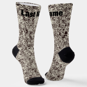 Nature Look Abstract Socks