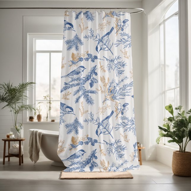 Nature lovely Birds decoorative eye-catching  Shower Curtain (Creator Uploaded)