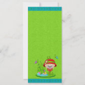 Nature Lover Frog Faery Bookmark (Back)