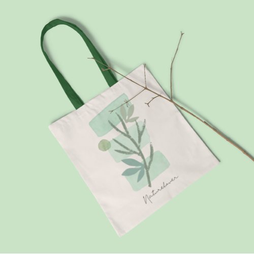 Nature Lover Logo Tote Bag